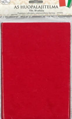 J.K. Primeco Askartelutarvikkeet>A5 Huopalajitelma Joulu 10Ark/Pkt