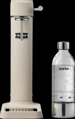Aarke Vesi Ja Juomat<Carbonator 3 Hiilihapotuslaite, Sisaltaa Pullon, Beige