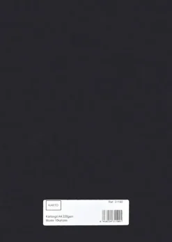 Karto Askartelutarvikkeet<Askartelunki A4 220 Gsm Musta 10 Ark/Pss