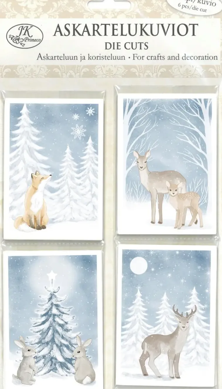 J.K. Primeco Askartelutarvikkeet>Askartelukuvio Talviyo