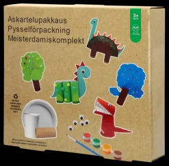 Ei merkkiä Askartelutarvikkeet<Askartelupakkaus Dinosaurus