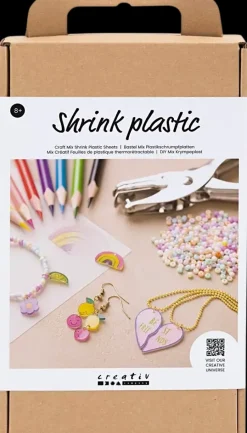 Ei merkkiä Askartelutarvikkeet<Askartelupakkaus, Kutistemuovikorut