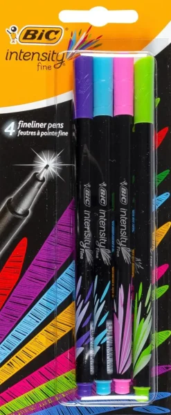 BiC Toimistotarvikkeet>Intensity Muotivarit 4Kpl Fineliner