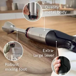 Bosch Ruoanvalmistuskoneet<Sauvasekoitin Ergomaster Serie 6 1000 W Teras