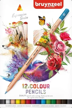 Bruynzeel Toimistotarvikkeet>Expression Puuvarikynat 12Kpl