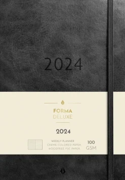 Burde Kalenterit>Kalenteri 2024 Business Forma Deluxe Musta