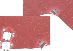 J.K. Primeco Askartelutarvikkeet<C6 Kirjekuori Tontut Punainen 10Kpl/Pkt