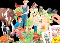 Creative Studio Askartelutarvikkeet<Create Your Farm Tarrakirja