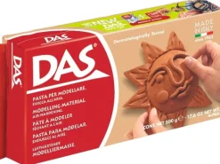 DAS Askartelutarvikkeet<500G Muovailumassa Terrakotta, Ilmassa Kuivuva