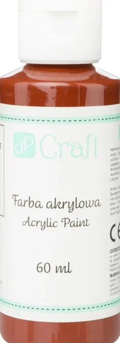 Dp Craft Askartelutarvikkeet>Akryylivari 60Ml Suklaanruskea 010