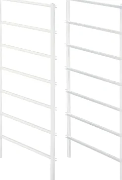 Elfa Säilytyskalusteet<Classic Liukukiskollinen Telinepaaty 7 Liukukiskolla 200713 Valkoinen