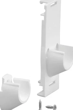 Elfa Säilytyskalusteet<Classic Vaatetangon Pidin, Koriteline-Seina 222610 2 Kpl Valkoinen