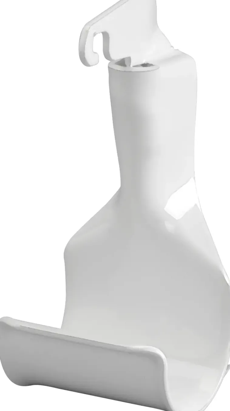 Elfa Säilytyskalusteet<Classic/Decor Vaatetangon Pidin 470910 35X43X77Mm Valkoinen