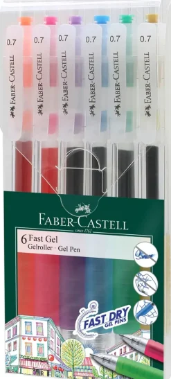 Faber-Castell Toimistotarvikkeet>Geelikyna 6 Pakkaus