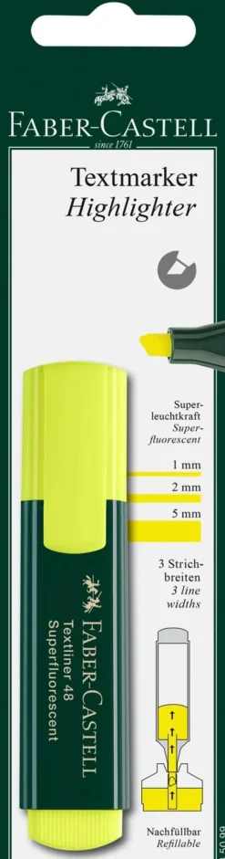 Faber-Castell Toimistotarvikkeet>Korostuskyna Levea Keltainen