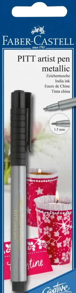 Faber-Castell Toimistotarvikkeet>Taiteilijakyna Pitt Hopea