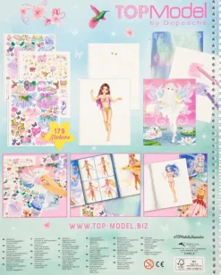 TOPModel Askartelutarvikkeet>Fantasy Suunnittelukirja