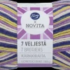 Novita Käsityötarvikkeet>Fazer X Neulelanka 7 Veljesta Karkkiraita Lontoon Rae