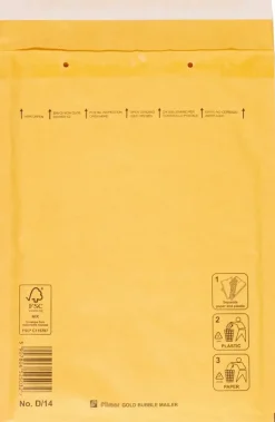 Tee-Hoo Lahjapaketointi>Filmar Kuplapussi Ruskea D/14 200X270 Mm