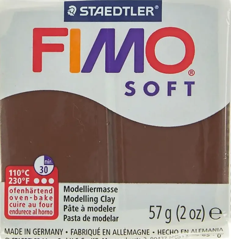 Fimo Askartelutarvikkeet<Soft Muovailumassa, Suklaanruskea, 57 G