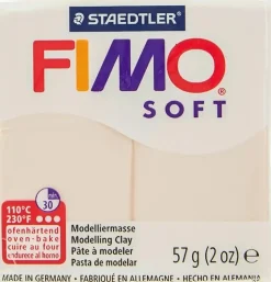 Fimo Askartelutarvikkeet<Soft Muovailumassa, Vaalea Puuteri, 57 G