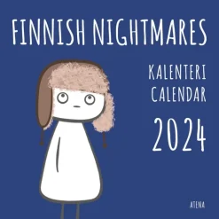 Atena Kalenterit>Finnish Nightmares Seinakalenteri 2024