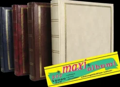 Fotofix Toimistotarvikkeet>Maxi 500 Kirjasidottu Albumi Silkkivalilehdilla