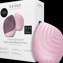 GESKE Muut Kauneuden- Ja Terveydenhoitolaitteet<Sonic Facial Brush 5 In 1 Pink Kasvojen Puhdistusharja