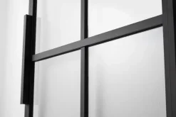 Habo Säilytyskalusteet<Ovi Cube 1000X2133X28 Musta/Lasi