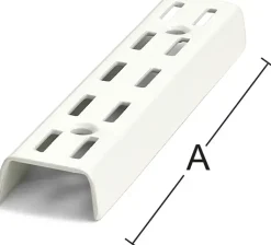 Habo Säilytyskalusteet<Seinakisko 612 150Cm Valkoinen