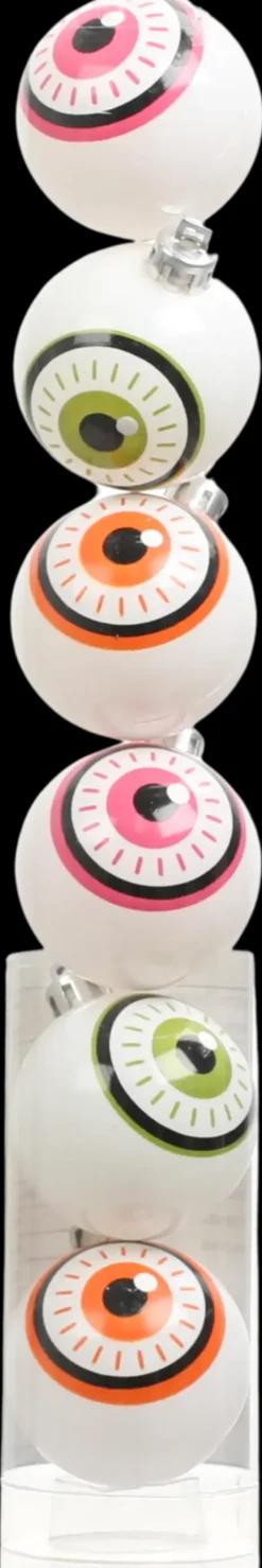 NNX Sesonkijuhlatarvikkeet>Halloween-Koristepallo Silma 45 Mm 6 Kpl