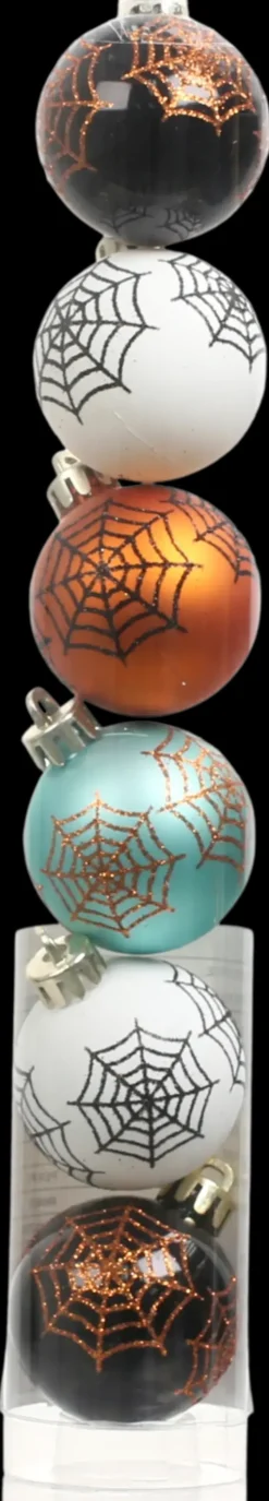 NNX Sesonkijuhlatarvikkeet>Halloween-Koristepallo Verkko 45 Mm 6 Kpl