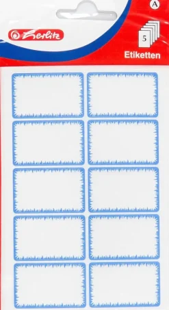 Herlitz Toimistotarvikkeet>32X24Mm 50Kpl Tarraetikettiarkki Pakastus Valkoinen