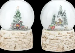 House Sesonkijuhlatarvikkeet>Lumisadepallo Musiikilla Kuuset 15 Cm, Erilaisia