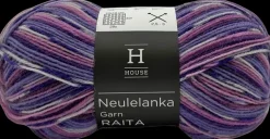 House Käsityötarvikkeet>Sukkalanka Raita-Kuvio 100 G