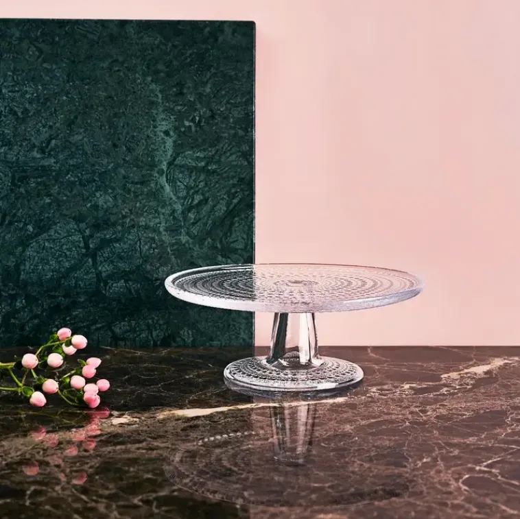 Iittala Astiat>Kastehelmi Kakkuvati 24Cm Kirkas