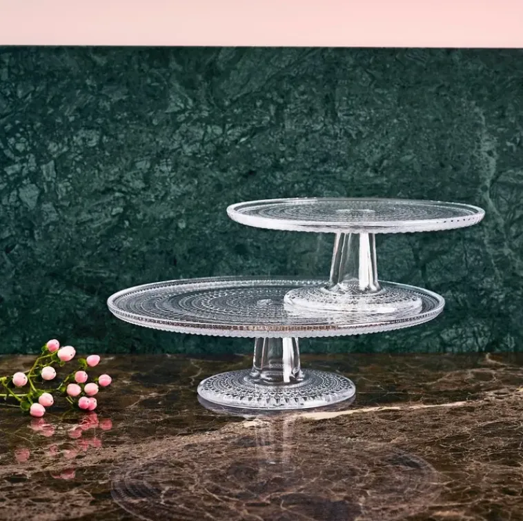 Iittala Astiat>Kastehelmi Kakkuvati 24Cm Kirkas