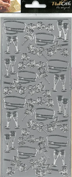 J.K. Primeco Askartelutarvikkeet<Aariviivatarra Ylioppilas Hopea 1Ark/Pkt