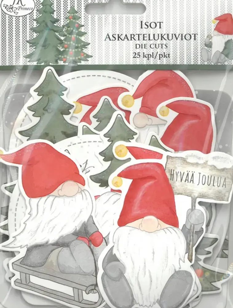 J.K. Primeco Askartelutarvikkeet<Askartelukuvio Iso Tontut