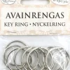 J.K. Primeco Askartelutarvikkeet<Avainrengas Hopea 10Kpl