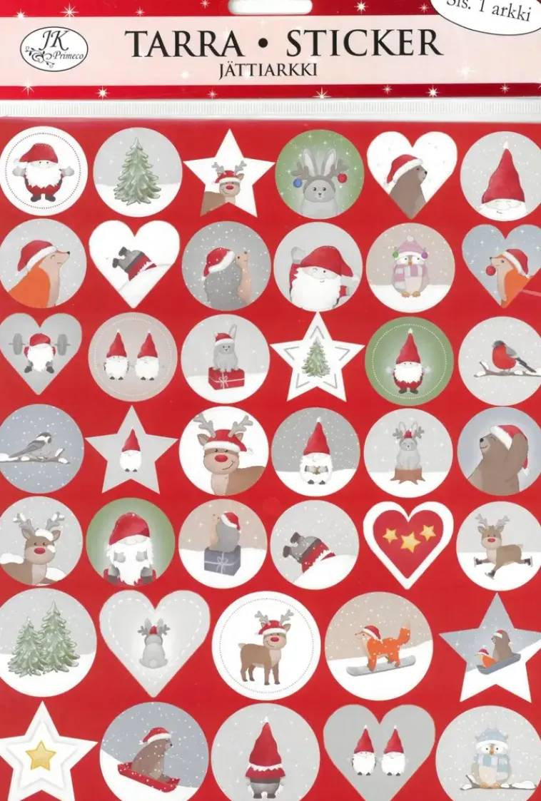 J.K. Primeco Askartelutarvikkeet<Jattitarra-Arkki Jouluhahmot Pyorea
