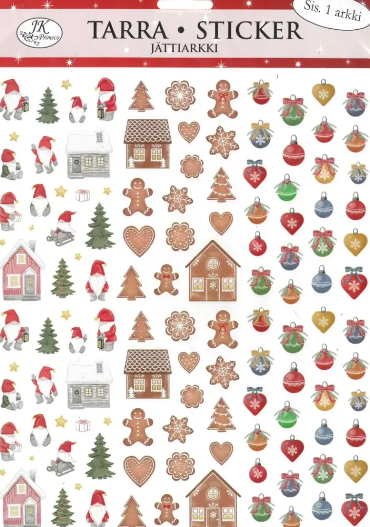 J.K. Primeco Askartelutarvikkeet<Jattitarra-Arkki Jouluaihe Mini