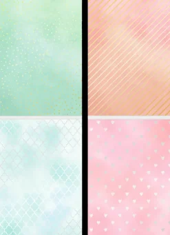 J.K. Primeco Askartelutarvikkeet<Kartonkilajitelma A6 Folio Pastelli 20 Ark