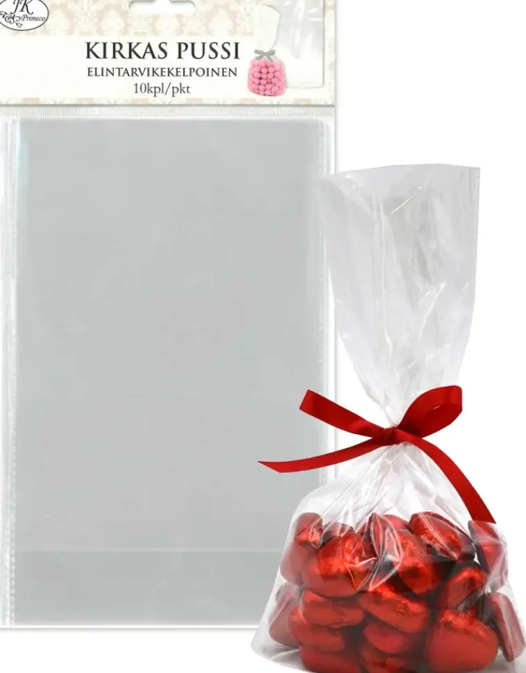 J.K. Primeco Askartelutarvikkeet<Kirkas Pussi 10Kpl/Pkt