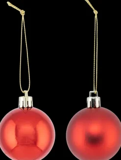 NNX Sesonkijuhlatarvikkeet></noscript>Joulupallo 6 Cm 24 Kpl, Erilaisia