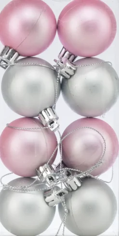 NNX Sesonkijuhlatarvikkeet>Joulupallo 4 Cm Matta 8 Kpl