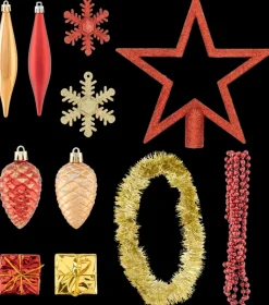 NNX Sesonkijuhlatarvikkeet></noscript>Joulupallo Koko Kuusi 100Kpl M