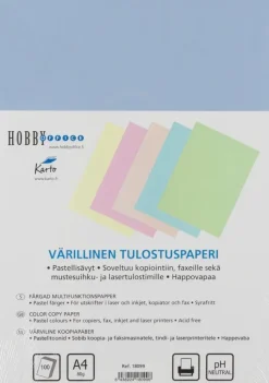 Karto Paperitarvikkeet>Tulostuspaperi A4 Pastelli