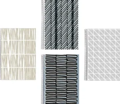 Vallila Paperitarvikkeet>Kierrevihko A5 Graphic Lajitelma