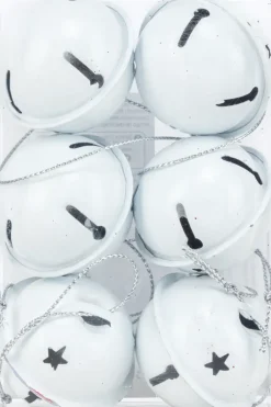 Carrefour Sesonkijuhlatarvikkeet>Kuusenkoriste Kello 4 Cm 6 Kpl